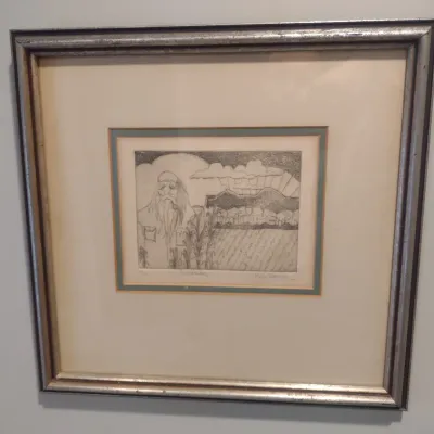 Sale Photo Thumbnail #579: Framed Limited Edition Print 'Creation' by Kim Smith