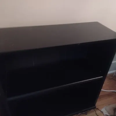 Sale Photo Thumbnail #282: Black Laminate Bookcase