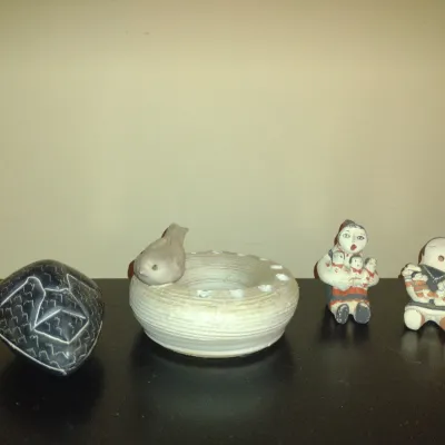 Sale Photo Thumbnail #207: Collection of Ethnic Pottery Decor