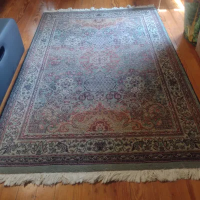 Sale Photo Thumbnail #608: Egyptian Oriental Weavers Area Rug 6'x4'  Upstairs item.  Bring assistance to remove.