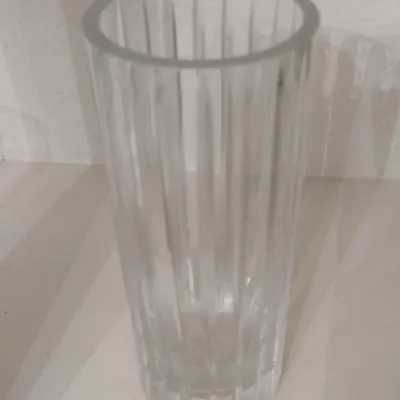 Sale Photo Thumbnail #157: Stunning Baccarat Ribbed Crystal Vase