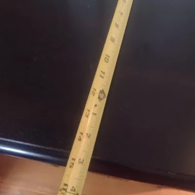 Sale Photo Thumbnail #808: Espresso Finish Side Table with Lower Shelf and Drawer