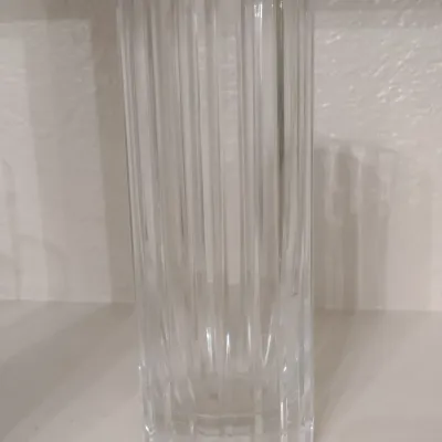 Sale Photo Thumbnail #153: Stunning Baccarat Ribbed Crystal Vase
