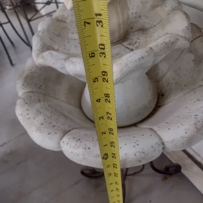 Sale Photo Thumbnail #411: Resin Form Water Fountain on Metal Stand