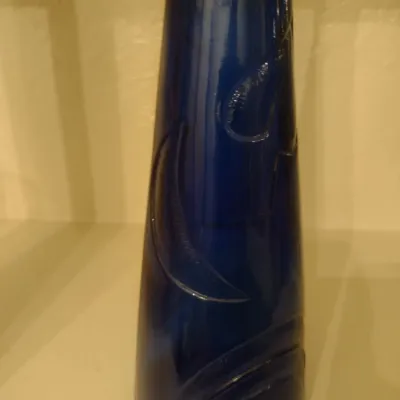 Sale Photo Thumbnail #149: Cobalt Blue Tapered Glass Bud Vase