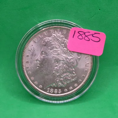 1885 Morgan Dollar 