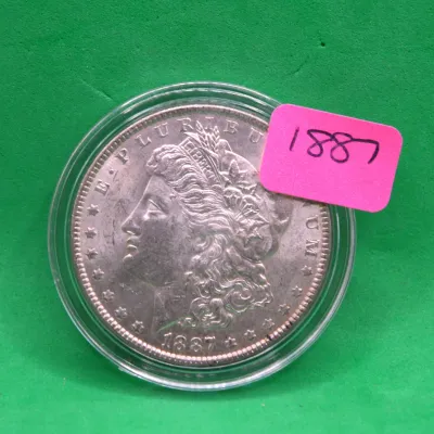 1887 Morgan Dollar 