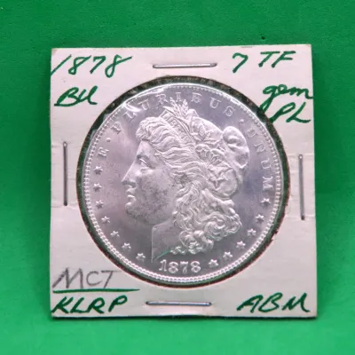 1878 Morgan Dollar 