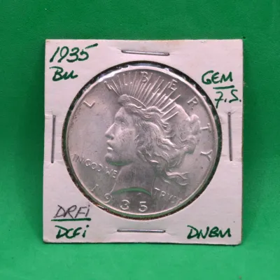1935 Peace Dollar 