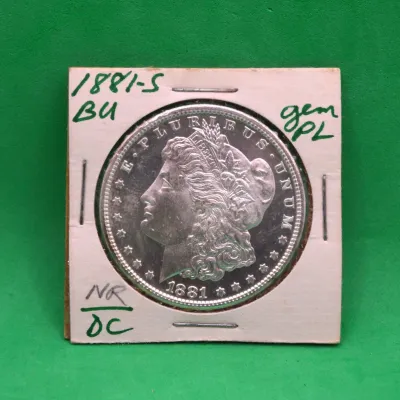 1881 S Morgan Dollar 
