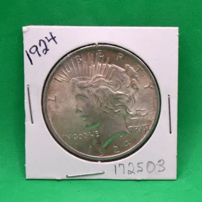 1924 Peace Dollar 