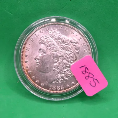 1885 Morgan Dollar 