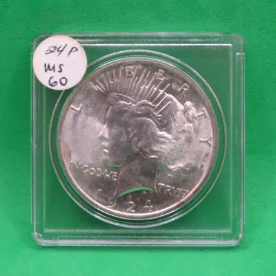 1924 Peace Dollar 