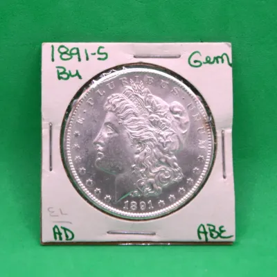 1891 S Morgan Dollar 