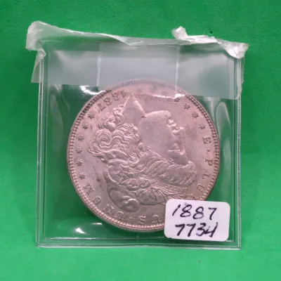 1887 Morgan Dollar 