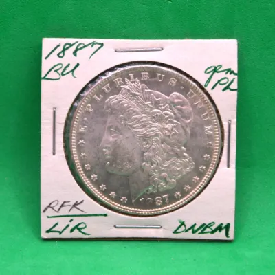 1887 Morgan Dollar 