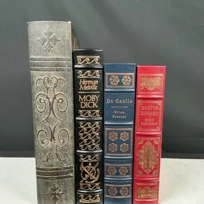 Sale Photo Thumbnail #112: Easton Press Great Books of the 20th Century Leather Bound Books & Decorative Book Box