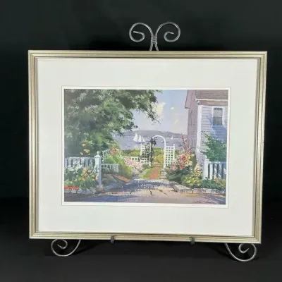 Sale Photo Thumbnail #85: Martin Ahrens AWS Signed Limited Edition Coastal Garden Print 67/200