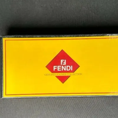 Sale Photo Thumbnail #125: Fendi-Branded Pink Monogram Long Wallet with Box & Tissue