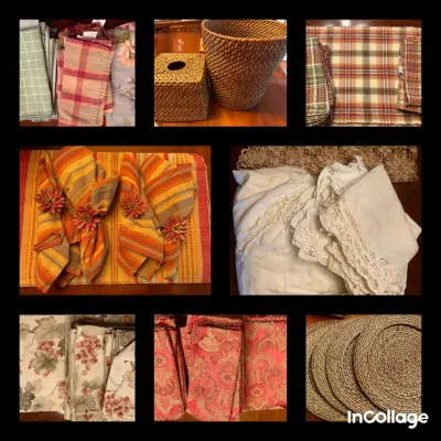 Assortment of Table Linens