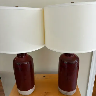 Pair of Fallon Style Table Lamps