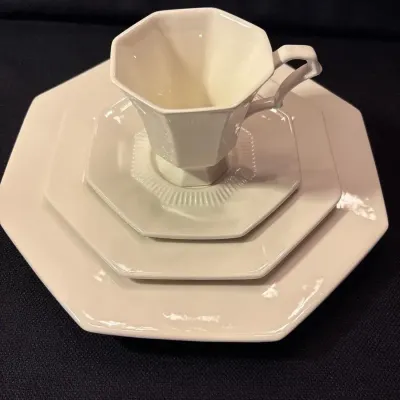 Nikko Classic Collection White Dishes - Japan - 65pc