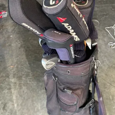 ADAMS GOLF Tight Lies Golf Clubs , Wilson FATBOY Driver, Affinity Bag, More 