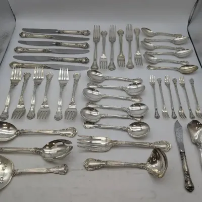 43 Pc. Set Gorham Sterling Silver Flatware...Chantilly