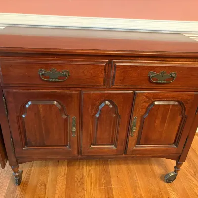 Vintage Thomasville Drop Leaf Server Buffet