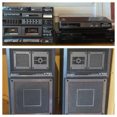Sony Audio Systems & Speakers: Cassette, CD & Turntable Players