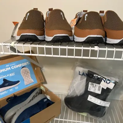 Ladies Size 8 Boots And Shoes- Most New