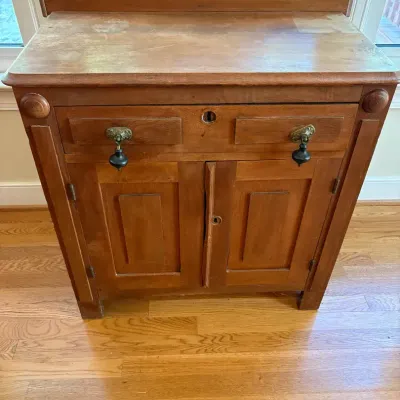 Vintage Wooden Wash Stand