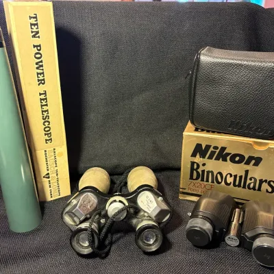 Nikon, MCM Selsi & Bausch & Lome Binoculars 