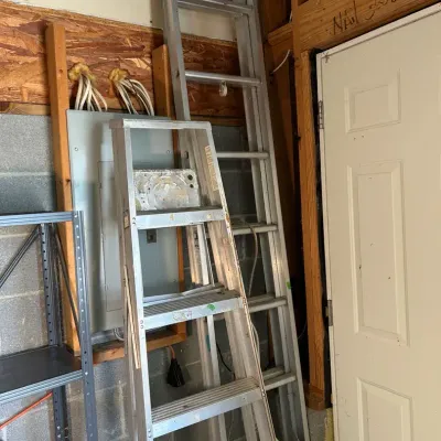 16’ Extension Ladder And 6’ Step Ladder- Aluminum 