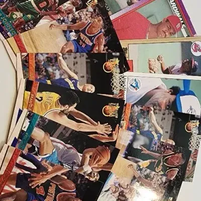 Vintage Sports Trading Card Lot – Basketball & Baseball – 1990s