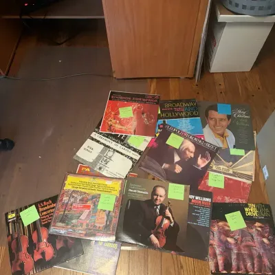 Vintage Vinyl Record Collection – Classical, Broadway & Easy Listening