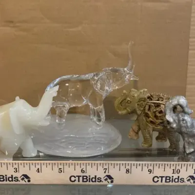 Lots Of Decorative Elephant Figurines
