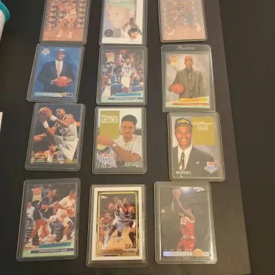 Vintage 1990s NBA Basketball Cards Lot 