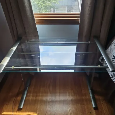 Glass Study Table