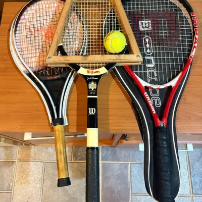 Vintage & Modern Tennis Racket Lot