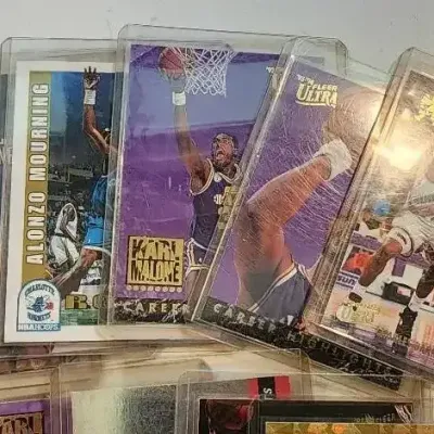 Vintage Basketball Trading Card Lot – Michael Jordan, Scottie Pippen, Alonzo Mourning & More