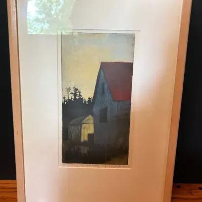 "Approaching Night" Framed Fine Art Print by Treacy(1995) – Ed. FP/10