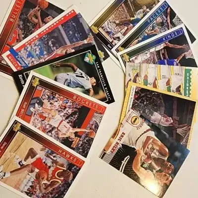 Large Vintage Sports Trading Card Lot – NBA Basketball & MLB Baseball – 1990s Fleer Ultra, Upper Dec