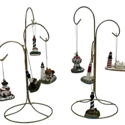 Harbor Lights Ornaments (8 Total) With Original Boxes