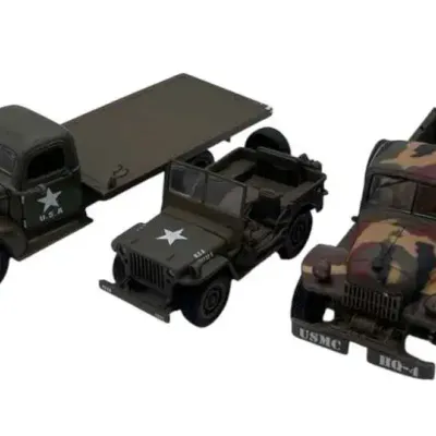 Trio Of Military Vehicles From The National Motor Museum Mint