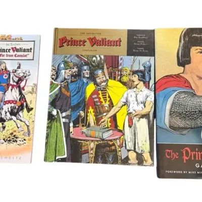 3 Prince Valiant Books 