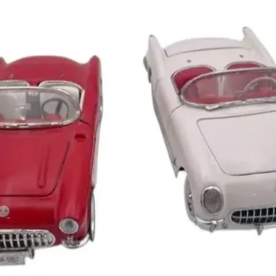 Pair Of Corvettes 1957 And 1953