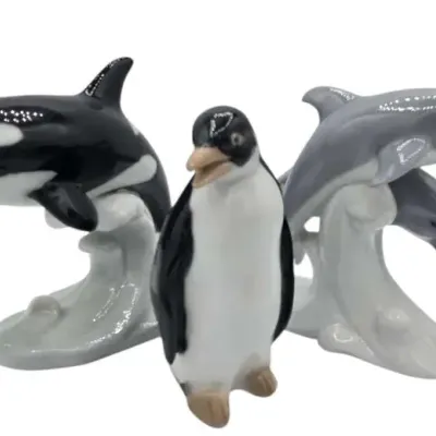 Vintage Otagiri Ceramic Figurines 