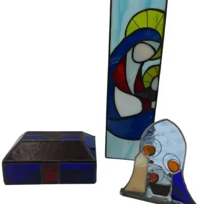 Stained Glass Lot (3)