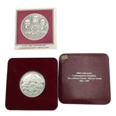 150th Anniversary Commemorative Medallion, The Lutheran Church 